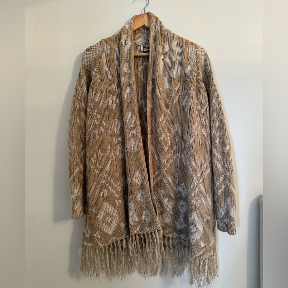 Show me your mumu fringe sweater size XS